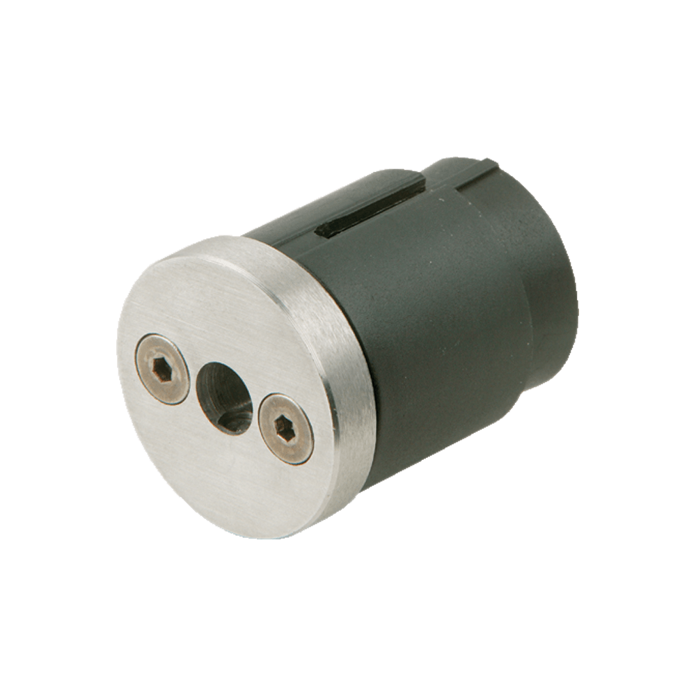 Adapter mit Endkappe V2A, 40 mm