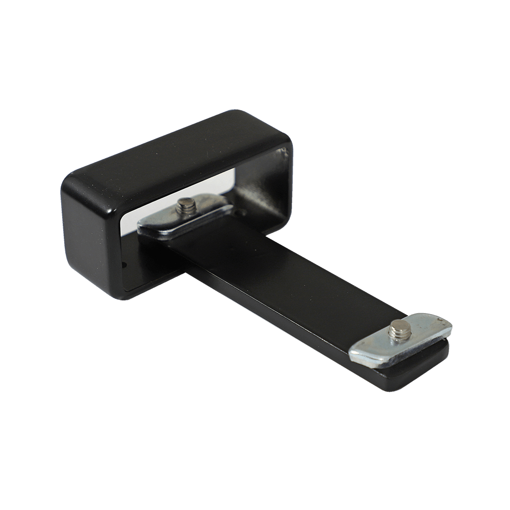 Verbinder schwarz Handlauf Aluminium, 60 x 25