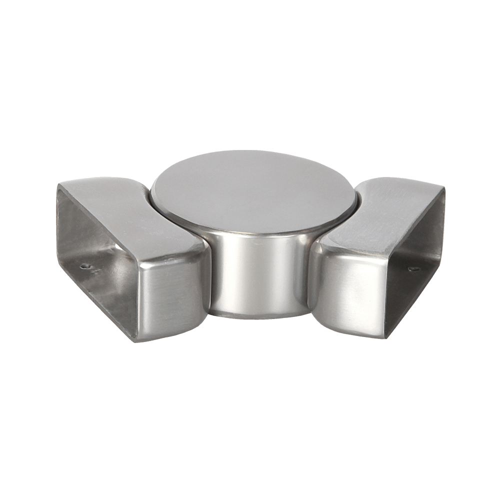 Gelenk Handlauf Aluminium, 0-90 Grad horizontal