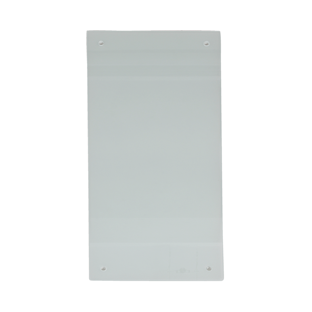 Glasfüllung mattweiß, 750x330x8 mm 