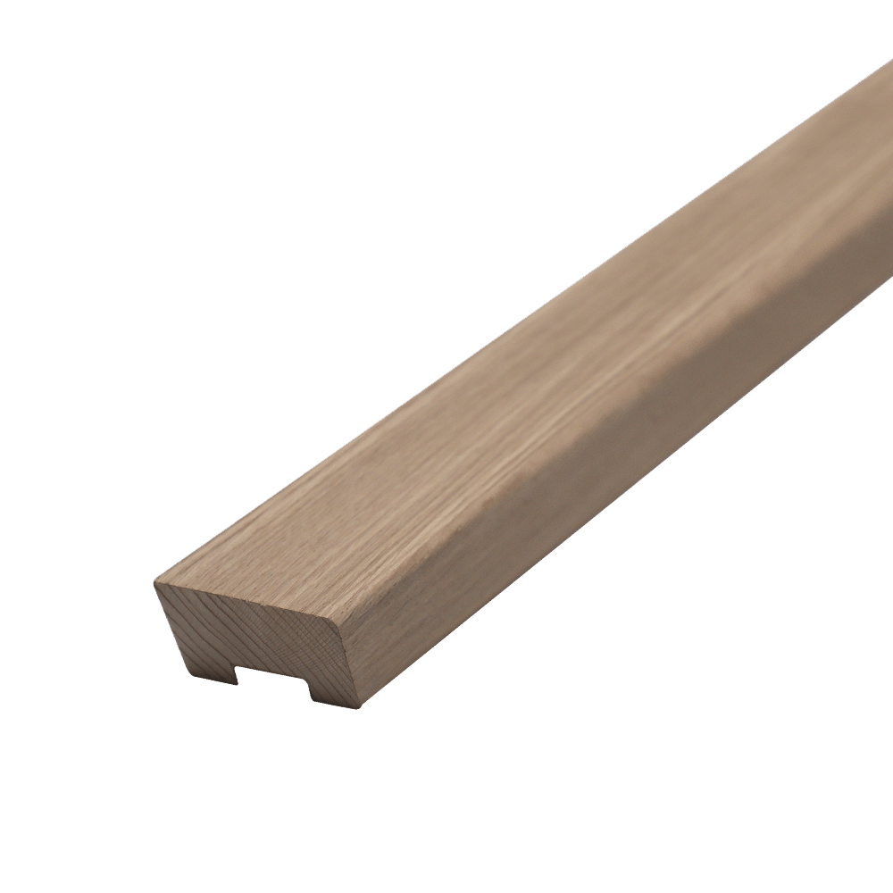 Holz ummantelt, 60 x 25 mm, Eiche